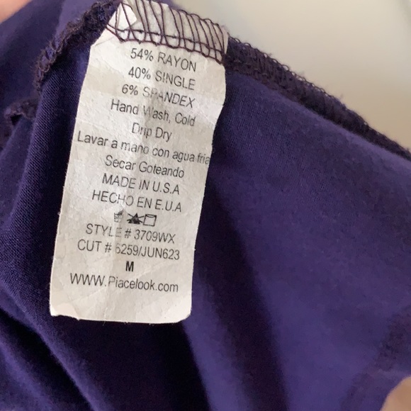 Eggplant Purple Kimono VGUC - Picture 4 of 4